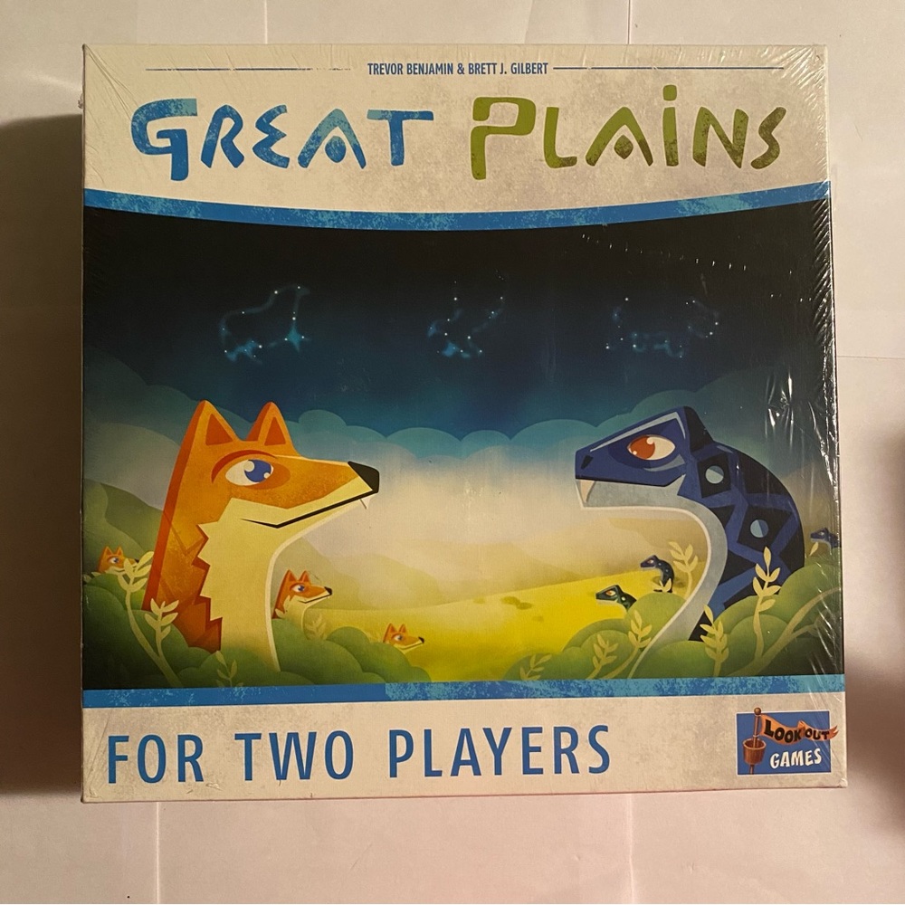 -Look Out Games Great Plains for Two Players Board Game